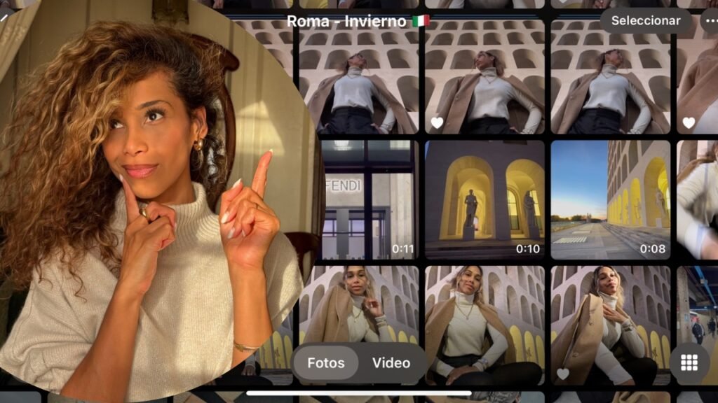 Modelo: Crea un banco de imágenes y videos | Multiplica tu material para redes sociales